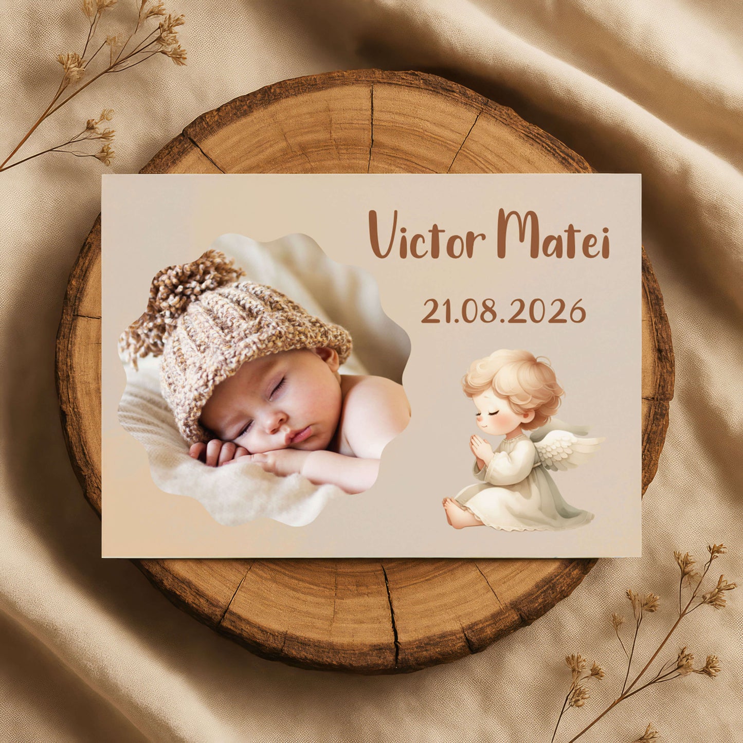 Magnet Botez Baiat Ingeras Rugandu-se