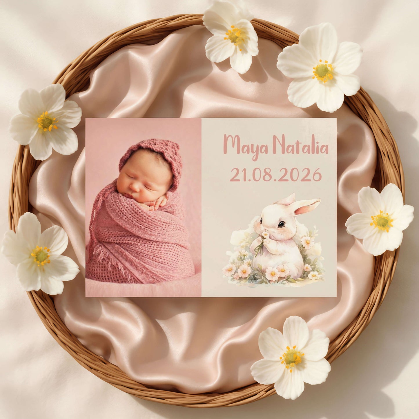 Magnet Botez Fetita Iepuras