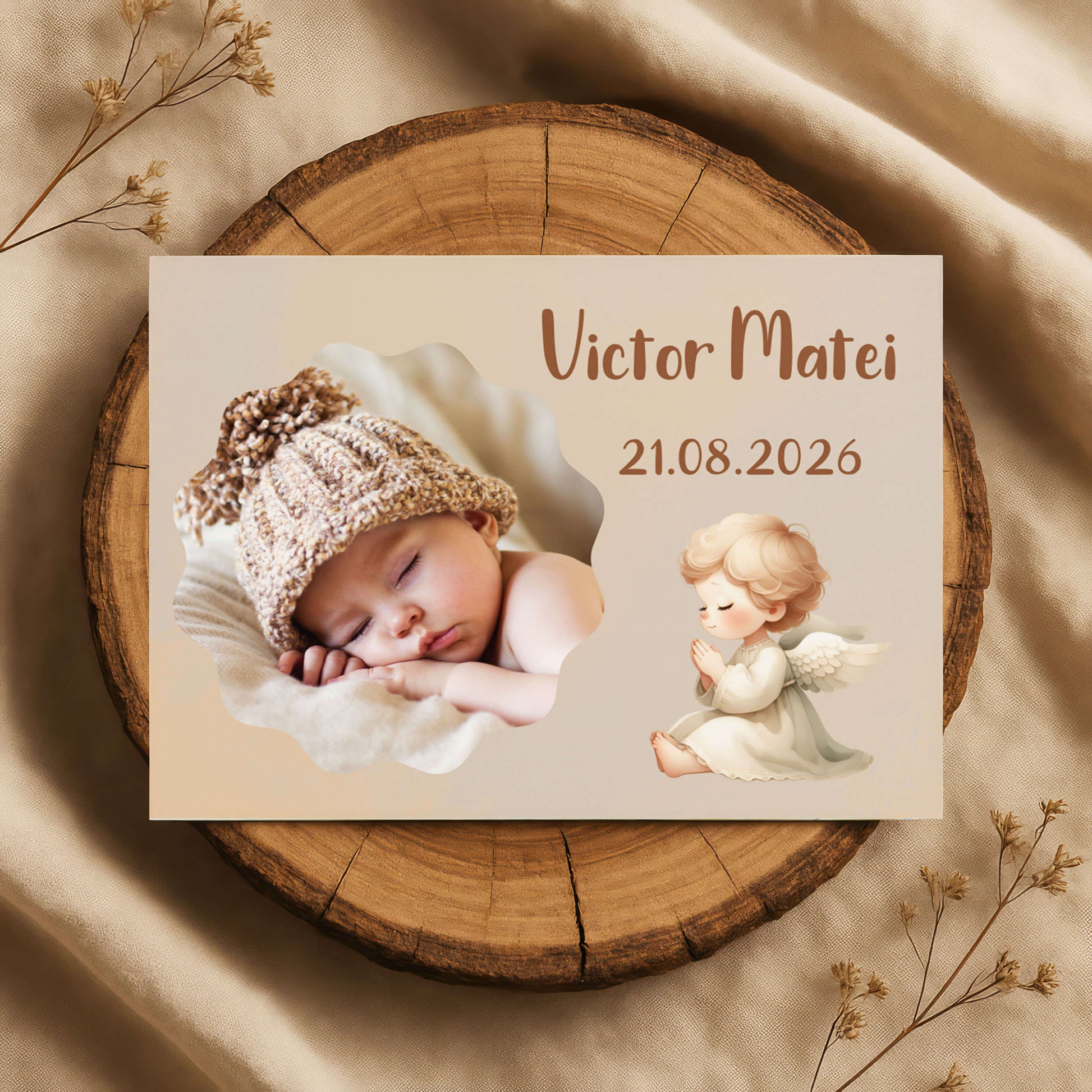 Magnet Botez Baiat Ingeras Rugandu-se